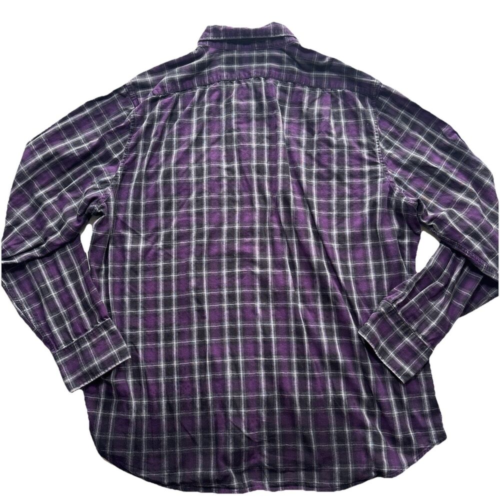 American Eagle Outfitters Slim Fit Plaid Button Down Shirt XXL Cotton Casual - Picture 2 of 7